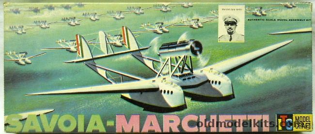 ITC 1/96 Savoia-Marchetti S-55 Flying Boat, 3728-98 plastic model kit